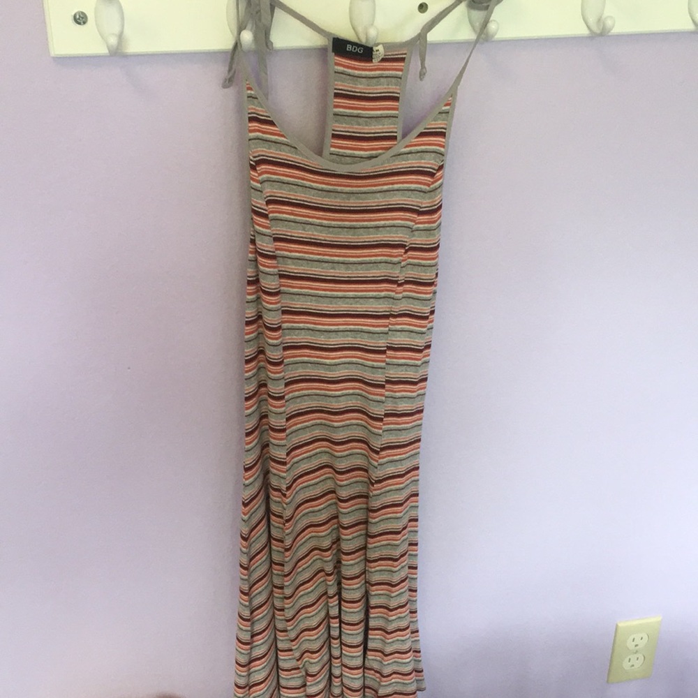 striped urban outfitters dress